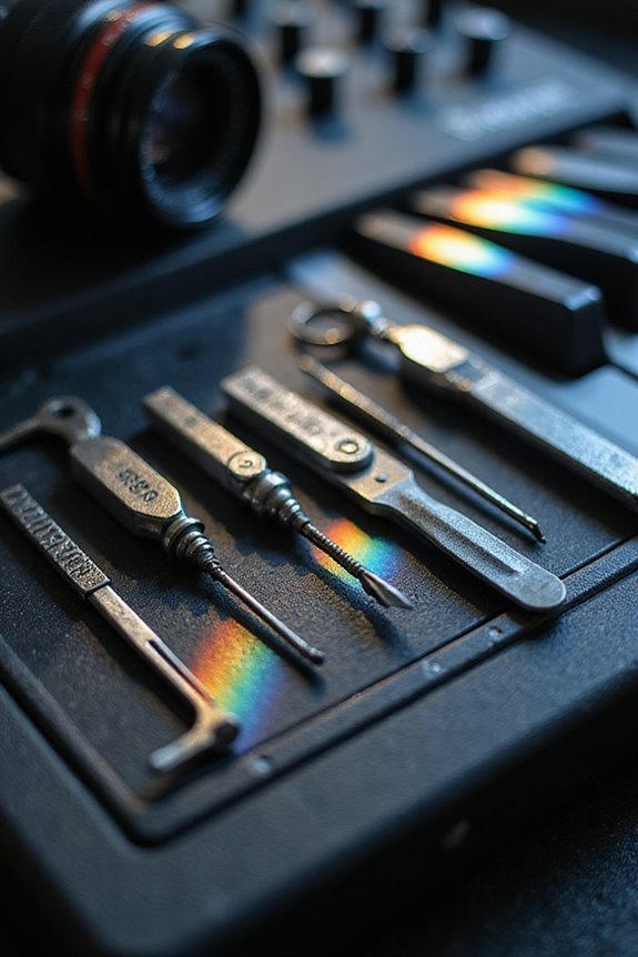 camera repair tool selection