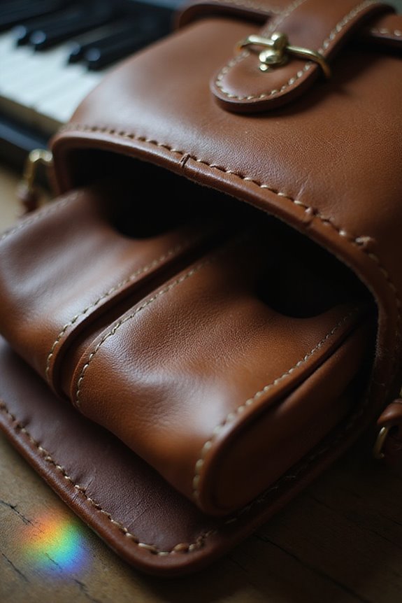 vintage leather camera bag essentials