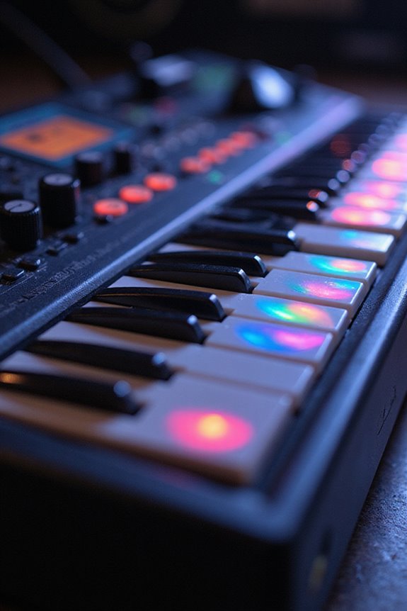 weighted key midi controller considerations