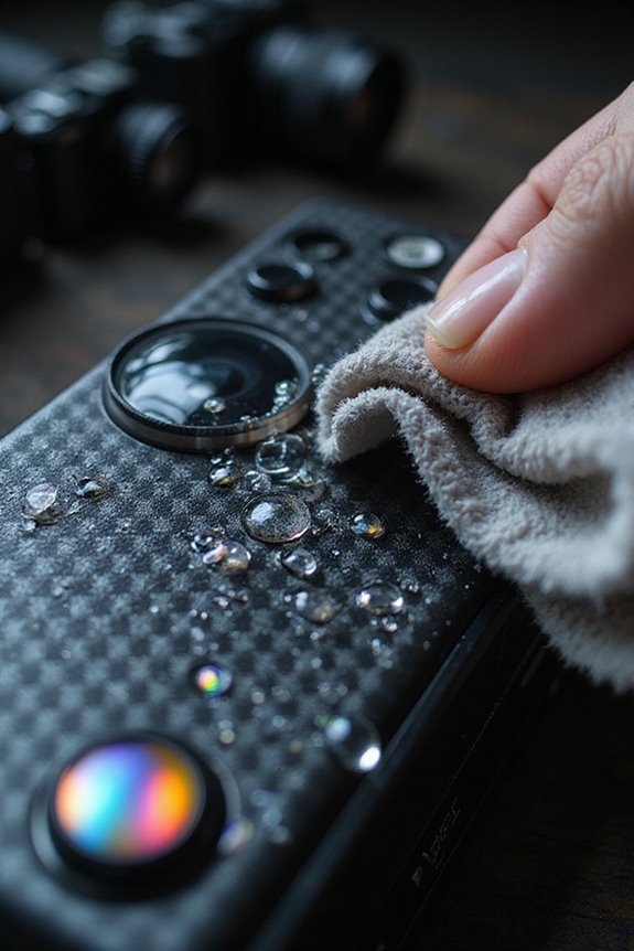 camera cleaning solution tips