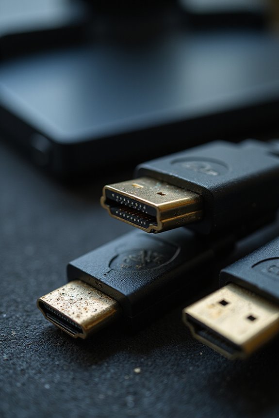 check monitor physical connections