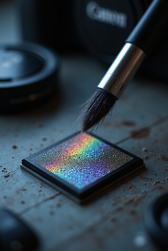 dry sensor cleaning techniques