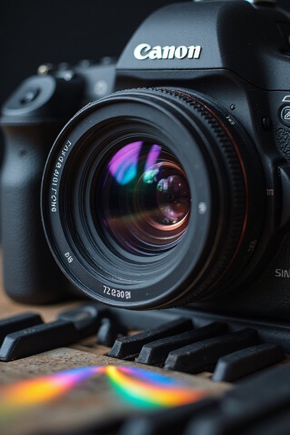 freeing a stuck lens