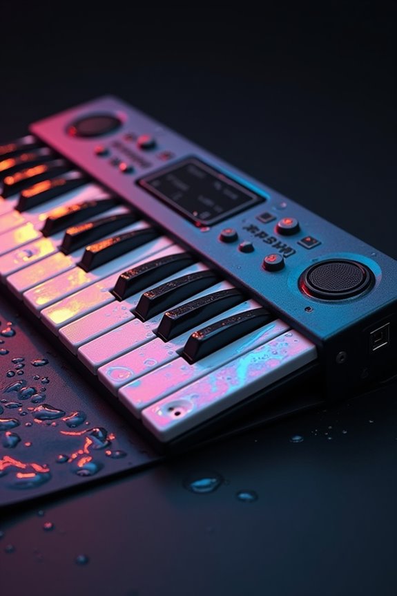 learning aids for roll up piano