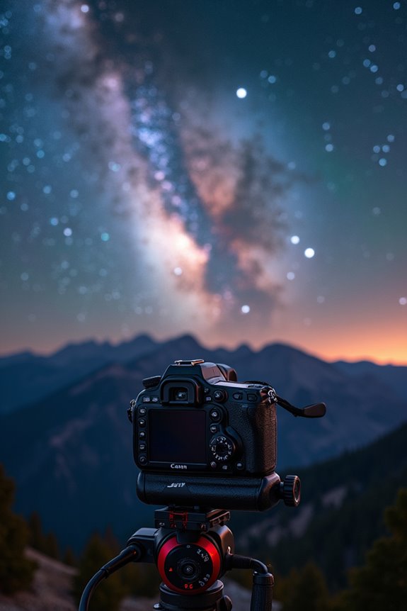 milky way photography settings