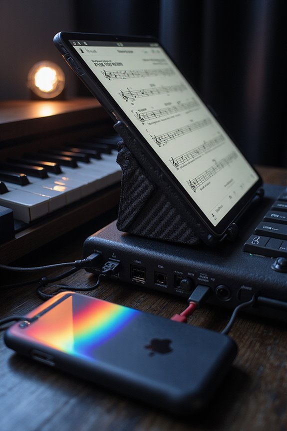 music stand device compatibility